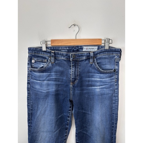 Adriano Goldschmied The Stilt Roll Up Cigarette Roll Up AG-ED Denim Size 32 - Picture 3 of 10